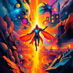 Spectrum Wars: Which Dimension is It Anyway? - Text-based game