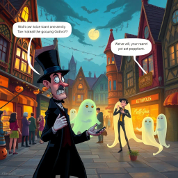 Hello, Whose Ghost Is It Anyway? - Text-based game