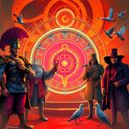 ChronoChase: Whose Time is It Anyway? - Text-based game