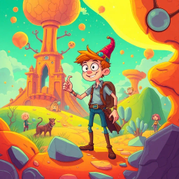 Chronicles of the Clueless: Whose Quest Is It Anyway? - Text-based game
