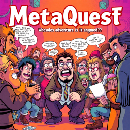 MetaQuest: Whose Adventure Is It Anyway? - Text-based game