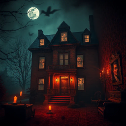 Whose Haunt Is This? - Text-based game