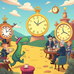 Chronocapers: Who's Time is It, Anyway? - Text-based game