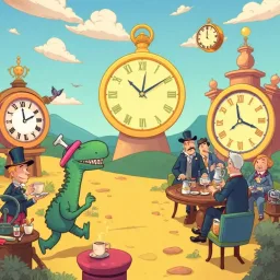 Chronocapers: Who's Time is It, Anyway? - Text-based game