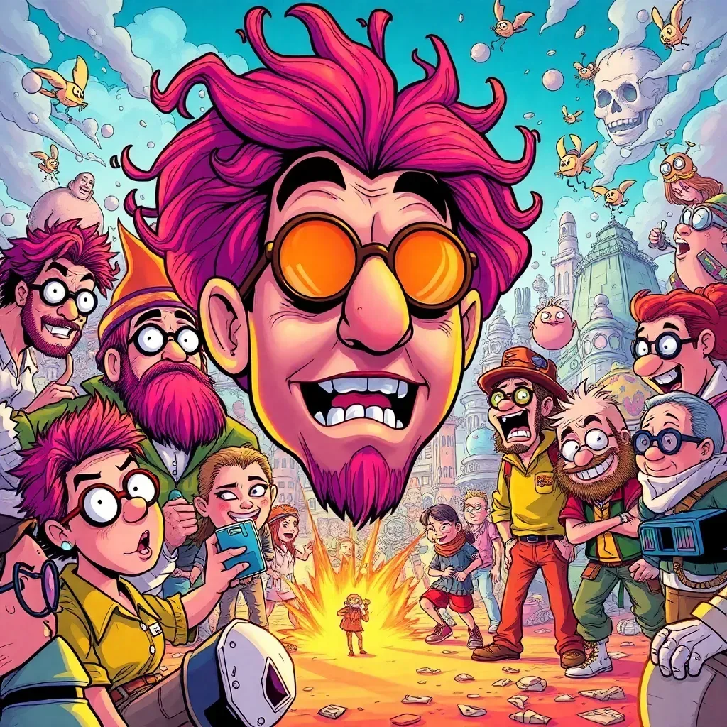 Metamayhem: Whose Adventure is it Anyway?