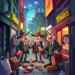 Whose Is It Anyway? - Text-based game