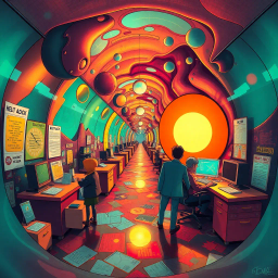 Dimension Swap: Whose Reality is it Anyway? - Text-based game