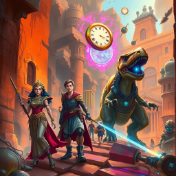 ChronoChaos: Whose Time Is It Anyway? - Text-based game