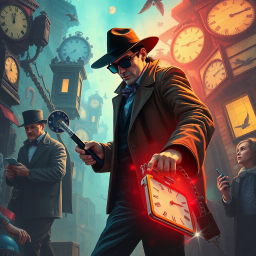 Chronochaos: Whose Time Is It Anyway? - Text-based game