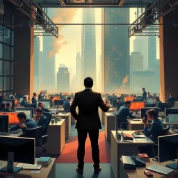 Corporate Clash - Text-based game