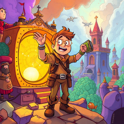 ChronoQuest: Whose Adventure Is It Anyway? - Text-based game