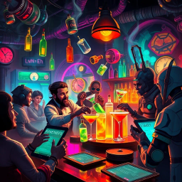 ChronoCocktail: Whose Time Is It Anyway? - Text-based game