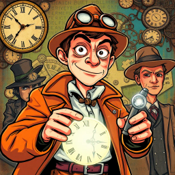 Chrono Caper: Whose Time Is It Anyway? - Text-based game