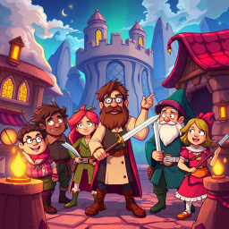 Whose Squad Is It Anyway? - Text-based game