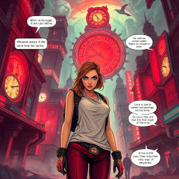 ChronoClash: Whose Time Is It Anyway? - Text-based game