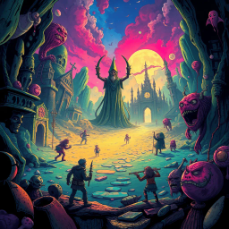 Chronicles of Chaos: Whose World Is It Anyway? - Text-based game