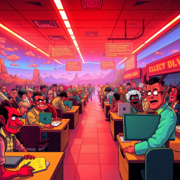 Hell-oo, Who's These? - Text-based game