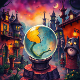 Prophetica: Whose Vision Is It Anyway? - Text-based game