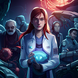 The Cell Wars: Rise of the Microbes - Text-based game