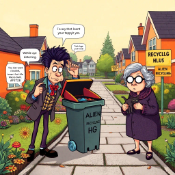 Whose Bin Is It Anyway? - Text-based game