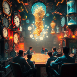 ChronoCatch: Who's Time is It Anyway? - Text-based game