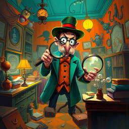 Whose Clue Is It Anyway? - Text-based game