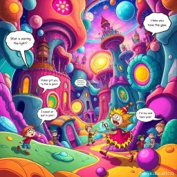 Spectrum Wars: Which Dimension Is It Anyway? - Text-based game