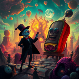 Chronicles of Chaos: Who's World is it Anyway? - Text-based game