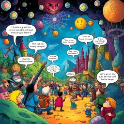 Chronicles of Chaos: Whose World Is It Anyway? - Text-based game