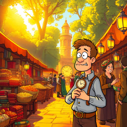 ChronoDash: Whose Time Is It Anyway? - Text-based game