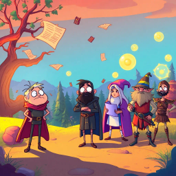Whose Prophecy Is It, Anyway? - Text-based game