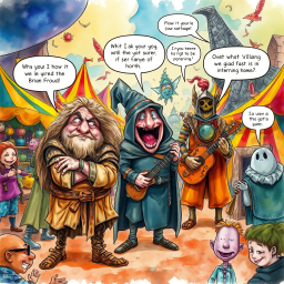 Whose Adventure Is It Anyway? - Text-based game