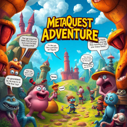 MetaQuest: Whose Adventure Is It Anyway? - Text-based game