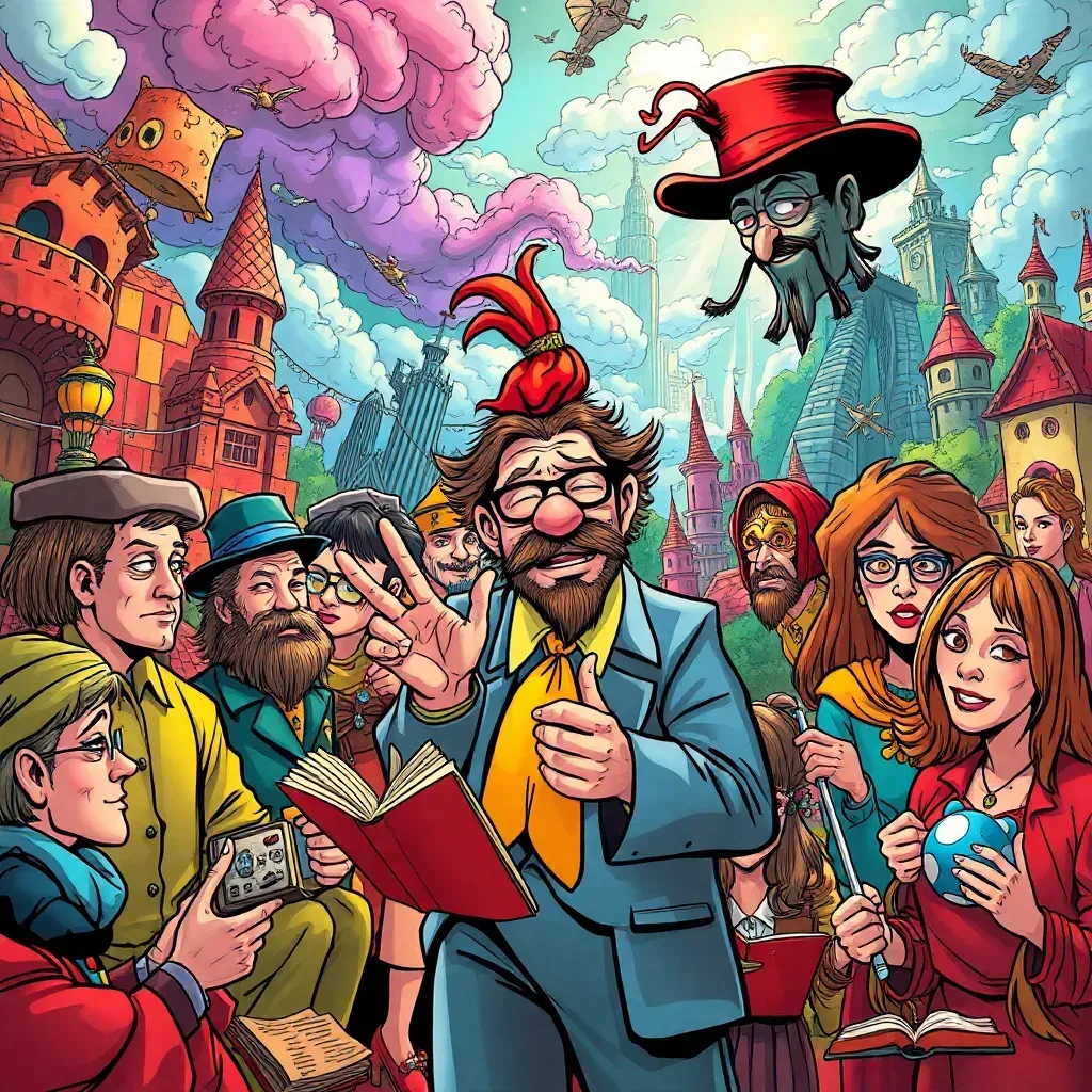 Metamayhem: Whose Adventure is it Anyway?