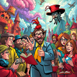 Metamayhem: Whose Adventure is it Anyway? - Text-based game