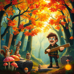 Log Jam: Who's Logs Are These Anyway? - Text-based game