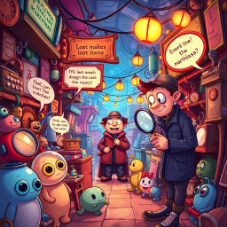 Whose Item is This Anyway? - Text-based game