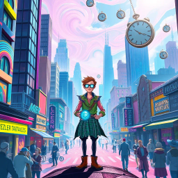 ChronoDash: Whose Time Is It Anyway? - Text-based game
