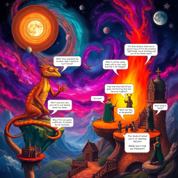 Chronicles of Chaos: Whose World Is It Anyway? - Text-based game