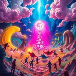 Spectrum War: Which Dimension Is It Anyway? - Text-based game