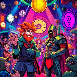 Chrono Vortex: Who's Time Is It Anyway? - Text-based game