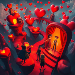 Whose Heart Is It, Anyway? - Text-based game