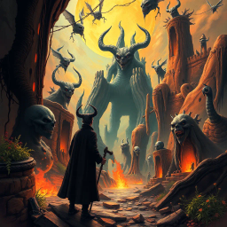 Whose Hell Is This? - Text-based game