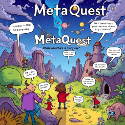 MetaQuest: Whose Adventure Is It Anyway? - Text-based game