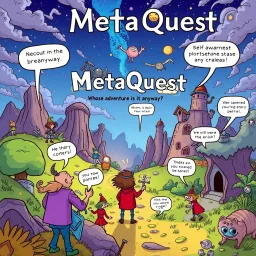 MetaQuest: Whose Adventure Is It Anyway? - Text-based game