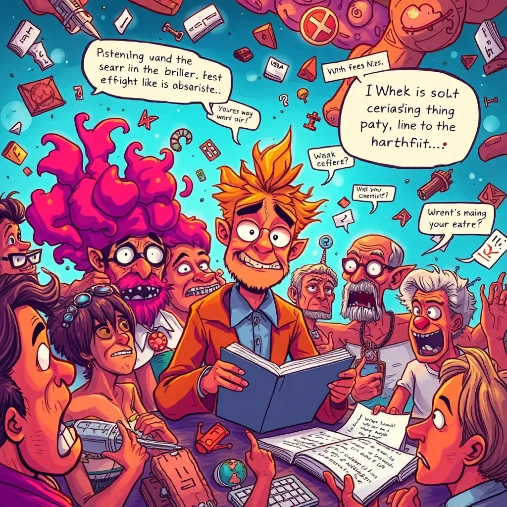 Metamayhem: Whose Adventure is it Anyway?