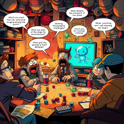 Quest Quagmire - Text-based game