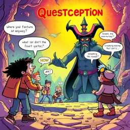 Questception: Whose Adventure Is It Anyway? - Text-based game