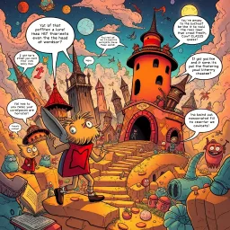 Questception: Whose Adventure Is It Anyway? - Text-based game