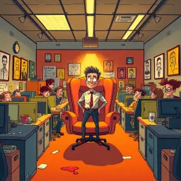 Whosit, The Boss Now? - Text-based game